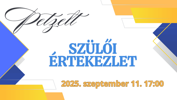 Szülői értekezlet